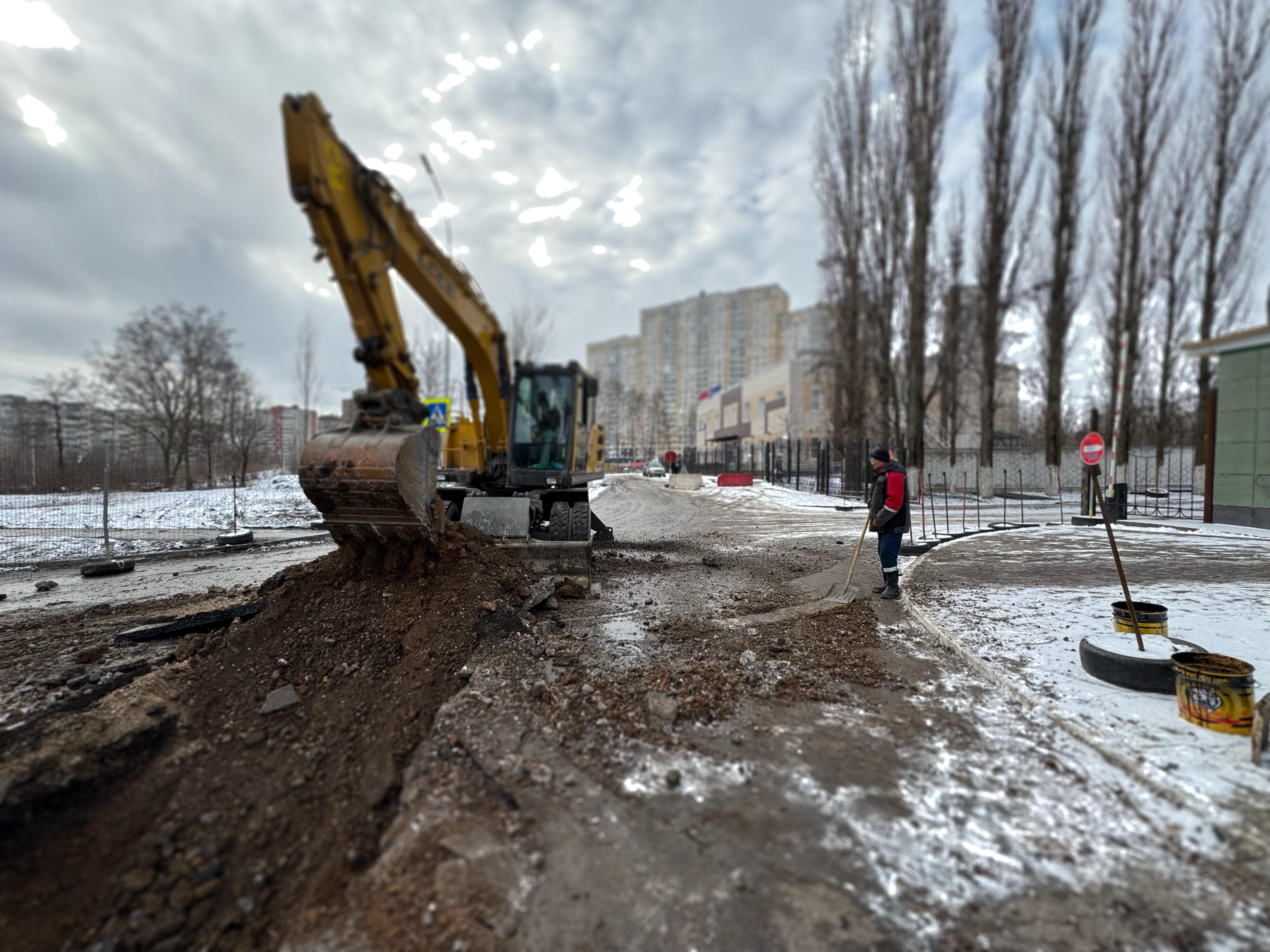 Квадра приступила к строительству теплосетей для нового корпуса областной детской больницы в Липецке